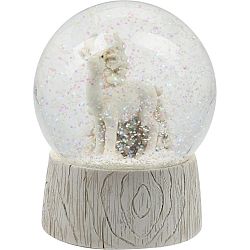 Vianočné snežítko s LED osvetlením Deer, 10 x 12,5 cm